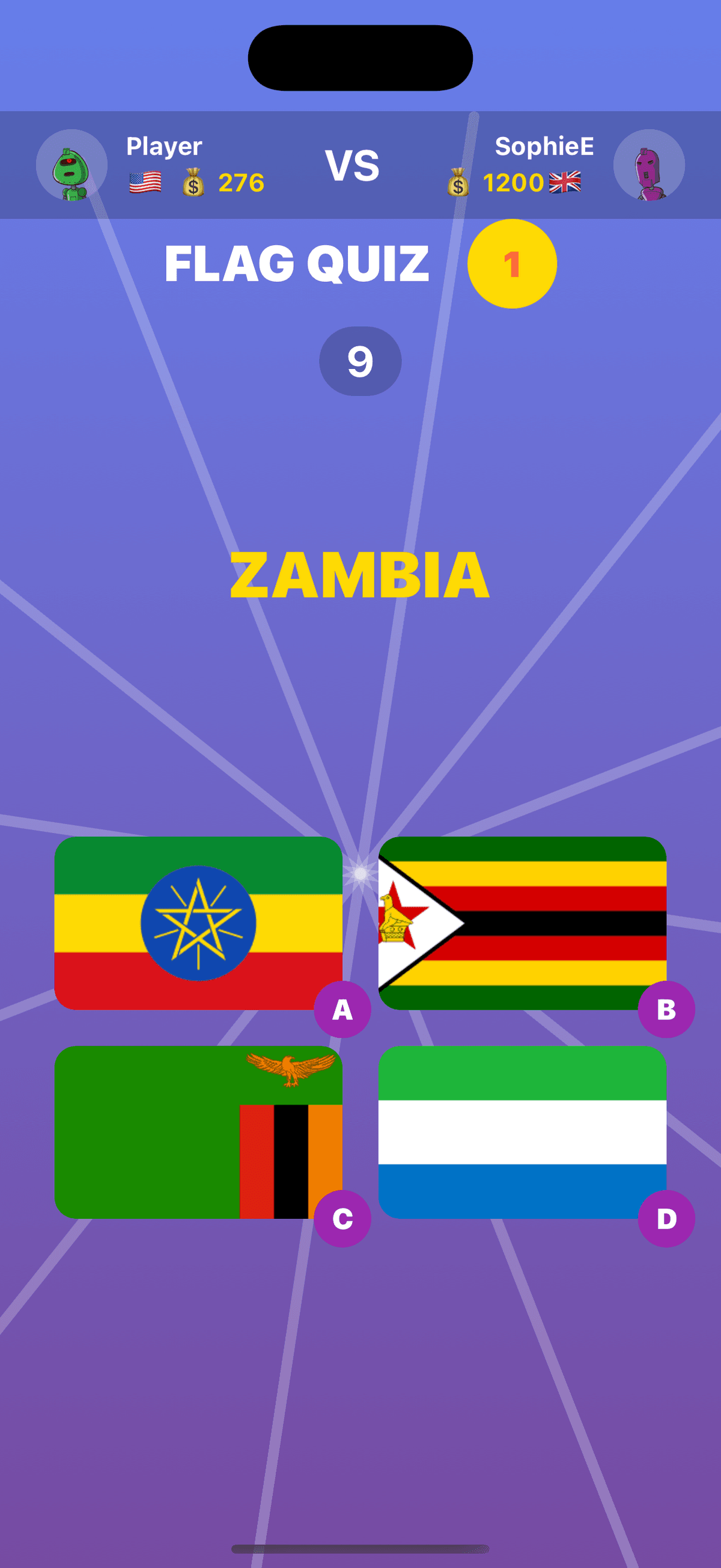 Multiplayer Flags - Flag Quiz Game | Geography Trivia Competition